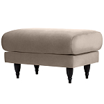 Мягкий пуф на деревянных ножках Garner Pouf варинант исполнения - 2 | Loft Concept в Твери