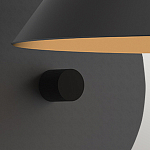 Бра с широким конусным плафоном с золотистой внутренней стороной Alora Mood варинант исполнения - 4 | Loft Concept в Твери