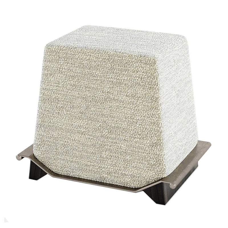 Пуф Solingen Белый Коричневый в Твери | Loft Concept 