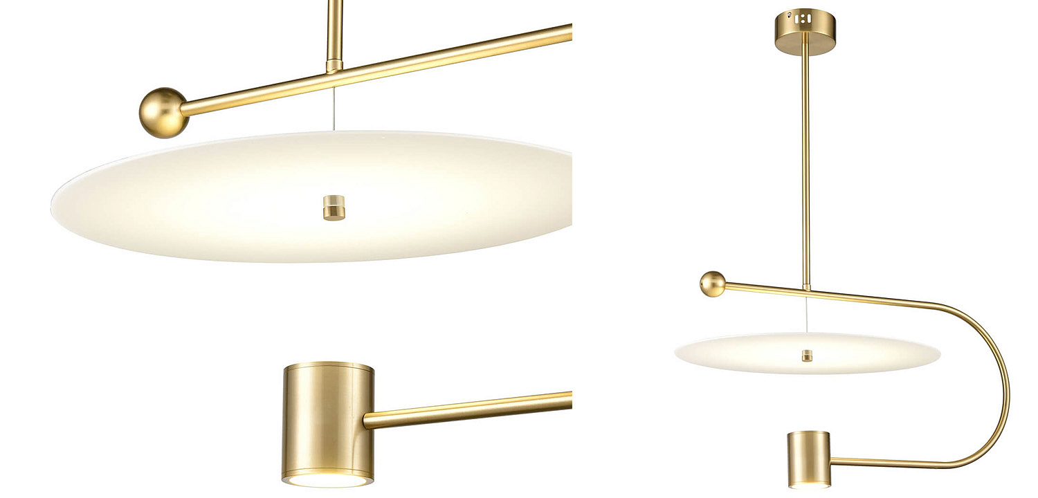 Подвесной светильник Gaspar Half Oval Подвесной светильник Gaspar Half Oval - Loft-Concept в Твери