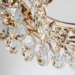 Люстра с хрустальными подвесками в форме капель Sidney Crystal Chandelier 80 варинант исполнения - 3 | Loft Concept в Твери