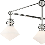 Люстра линейная с ромбовидными плафонами Pointed Diamond Shade варинант исполнения - 1 | Loft Concept в Твери