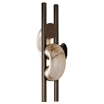 Бра  с фигурным мраморным рассеивателем Spiral of Warm Light варинант исполнения - 9 | Loft Concept в Твери