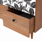 Шкаф с принтом Leaf bouquet варинант исполнения - 3 | Loft Concept в Твери