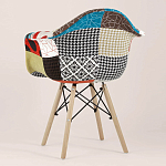 Стул с обивкой в стиле Patchwork варинант исполнения - 4 | Loft Concept в Твери