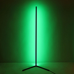 Торшер черного цвета на угловом основании Arteriors варинант исполнения - 6 | Loft Concept в Твери