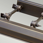 Светильник для картин с призматическим плафоном и двойными регулируемыми шарнирами Elstead Lighting варинант исполнения - 43 | Loft Concept в Твери