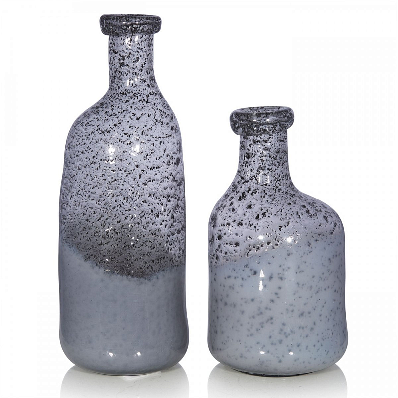 Ваза Glass Lava Серый (Gray) Ваза Glass Lava Серый (Gray) в Твери | Loft Concept
