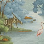 Обои ручная роспись African Savannah Eden варинант исполнения - 1 | Loft Concept в Твери