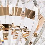 Бра золотого цвета с изогнутыми хрустальными элементами Radiant Ribbons варинант исполнения - 4 | Loft Concept в Твери