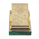 Подставка для телефона из натурального камня малахит Natural Stone Stand варинант исполнения - 3 | Loft Concept в Твери