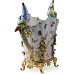 Ваза фарфоровая с попугаями Ferra варинант исполнения - 3 | Loft Concept в Твери