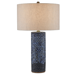 Настольная лампа с корпусом в фактурный горошек Amazing