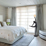 Торшер черная статуэтка Девушка Girl Carries Light Balls варинант исполнения - 3 | Loft Concept в Твери