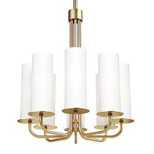 Люстра из латуни Spindle