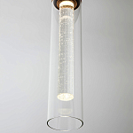 Подвесной светильник золото Sparkling Bubbles Tube Gold Hanging Lamp варинант исполнения - 4 | Loft Concept в Твери