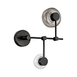 Бра с 2-мя плафонами разного диаметра и цвета Polyhedron варинант исполнения - 2 | Loft Concept в Твери