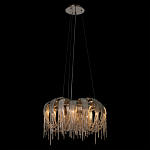 Люстра подвесная круглая с изогнутыми металлическими дугами и ниспадающими цепочками 65 см Atlantis Chain варинант исполнения - 11 | Loft Concept в Твери
