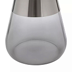 Кофейный столик с основанием из закаленного стекла Classic Round Gray Table варинант исполнения - 5 | Loft Concept в Твери