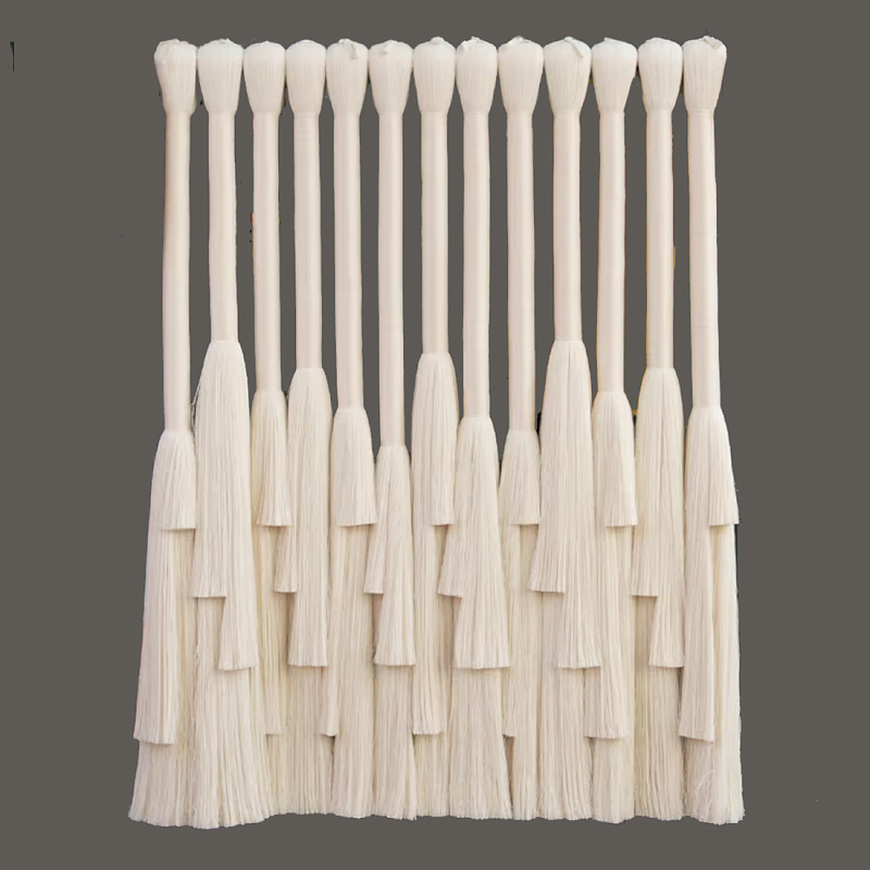 Декор на стену Белые Кисти Wall decor White Tassels Молочный в Твери | Loft Concept 