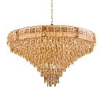 Люстра с каскадом из прозрачного хрусталя Constant Sparks варинант исполнения - 1 | Loft Concept в Твери