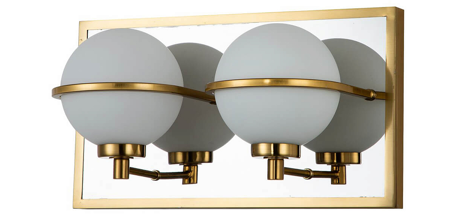 Бра Two Balls Reflection Wall Lamp Бра Two Balls Reflection Wall Lamp - Loft-Concept в Твери