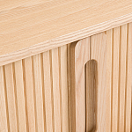 ТВ-тумба с двумя раздвижными дверцами Toinette Light TV Stand варинант исполнения - 5 | Loft Concept в Твери