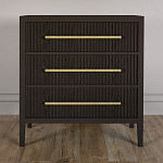 Комод Primo с 3 выдвижными ящиками Темный орех варинант исполнения - 1 | Loft Concept в Твери