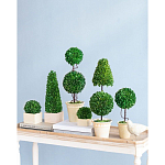 Декоративный искусственное растение Single boxwood варинант исполнения - 10 | Loft Concept в Твери