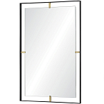 Зеркало прямоугольное в черной раме Gwendelyn варинант исполнения - 1 | Loft Concept в Твери