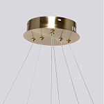 Люстра подвесная с двумя пересекающимися белыми светодиоидными кольцами Luke Lampco Tracer Lamp варинант исполнения - 9 | Loft Concept в Твери