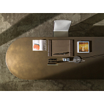 Дизайнерский рабочий стол из металла BLEVIO Table варинант исполнения - 4 | Loft Concept в Твери