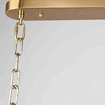 Люстра подвесная овальная со стеклянными трубками Nembus варинант исполнения - 2 | Loft Concept в Твери