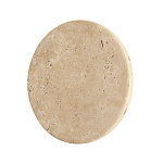 Бра с круглым плафоном из травертина Shaw Marble Lighting варинант исполнения - 1 | Loft Concept в Твери