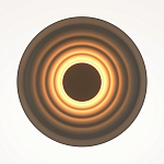 Бра круглое Soft Halo серый варинант исполнения - 2 | Loft Concept в Твери