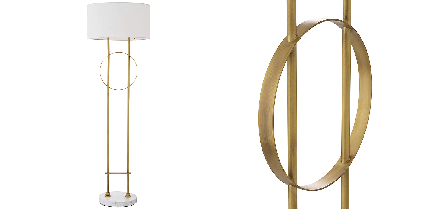 Торшер Eichholtz Floor Lamp Kaiser Торшер Eichholtz Floor Lamp Kaiser - Loft-Concept в Твери