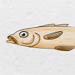 Плитка с узором Рыба Русалка варинант исполнения - 5 | Loft Concept в Твери