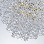 Люстра многоярусная с каскадами кристаллов Crystal Rains варинант исполнения - 7 | Loft Concept в Твери