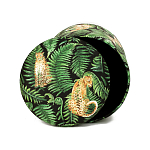 Пуф Leopards in the ferns варинант исполнения - 3 | Loft Concept в Твери