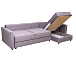 Диван трехместный раскладной Giorgio Sofa серый варинант исполнения - 3 | Loft Concept в Твери