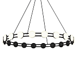 Люстра кольцевая с круглыми светодиодными источниками света Maxine Light варинант исполнения - 2 | Loft Concept в Твери