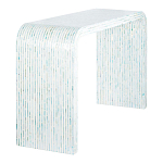 Консоль с инкрустацией Dominic Blue варинант исполнения - 1 | Loft Concept в Твери