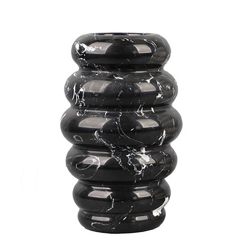 Ваза ORGANIC LARGE VASE Black Черный Ваза ORGANIC LARGE VASE Black Черный в Твери | Loft Concept