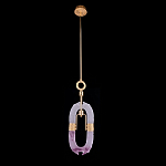 Подвесной светильник с овальным плафоном Fantasy Geometry варинант исполнения - 2 | Loft Concept в Твери