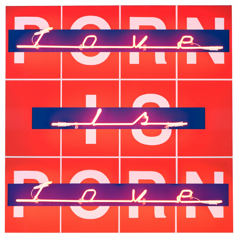 Постер Love is love Красный Постер Love is love Красный в Твери | Loft Concept