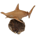 Статуэтка из дерева рыба-молот Animals of the World варинант исполнения - 3 | Loft Concept в Твери