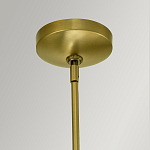 Подвесной светильник с прозрачным рифленым цилиндрическим плафоном Kichler варинант исполнения - 7 | Loft Concept в Твери