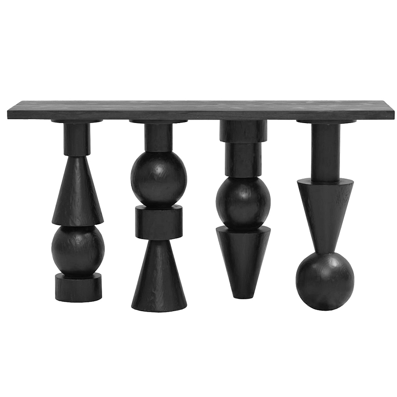 Консоль Bishop IV Черный матовый в Твери | Loft Concept 