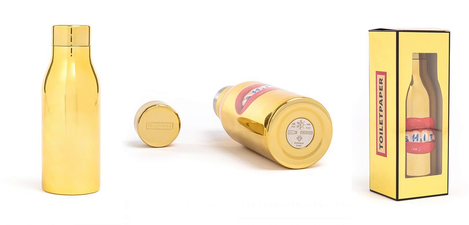 Бутылка Seletti Thermal Bottle Shit Бутылка Seletti Thermal Bottle Shit - Loft-Concept в Твери