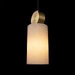 Подвесной светильник с цилиндрическим мраморным плафоном Marble square варинант исполнения - 6 | Loft Concept в Твери